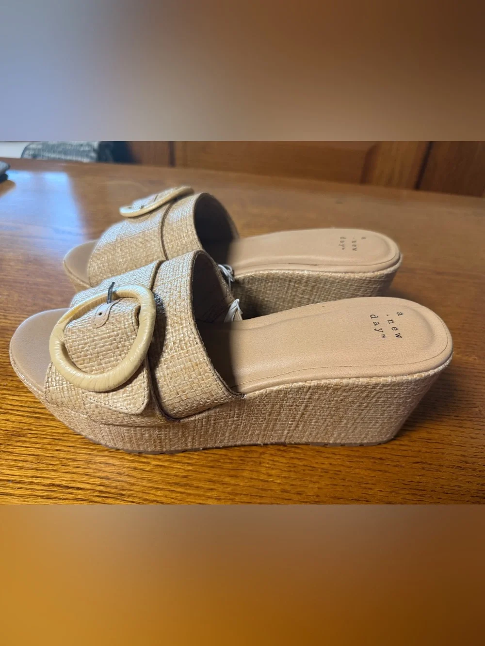NWT A New Day Espadrille Wedges